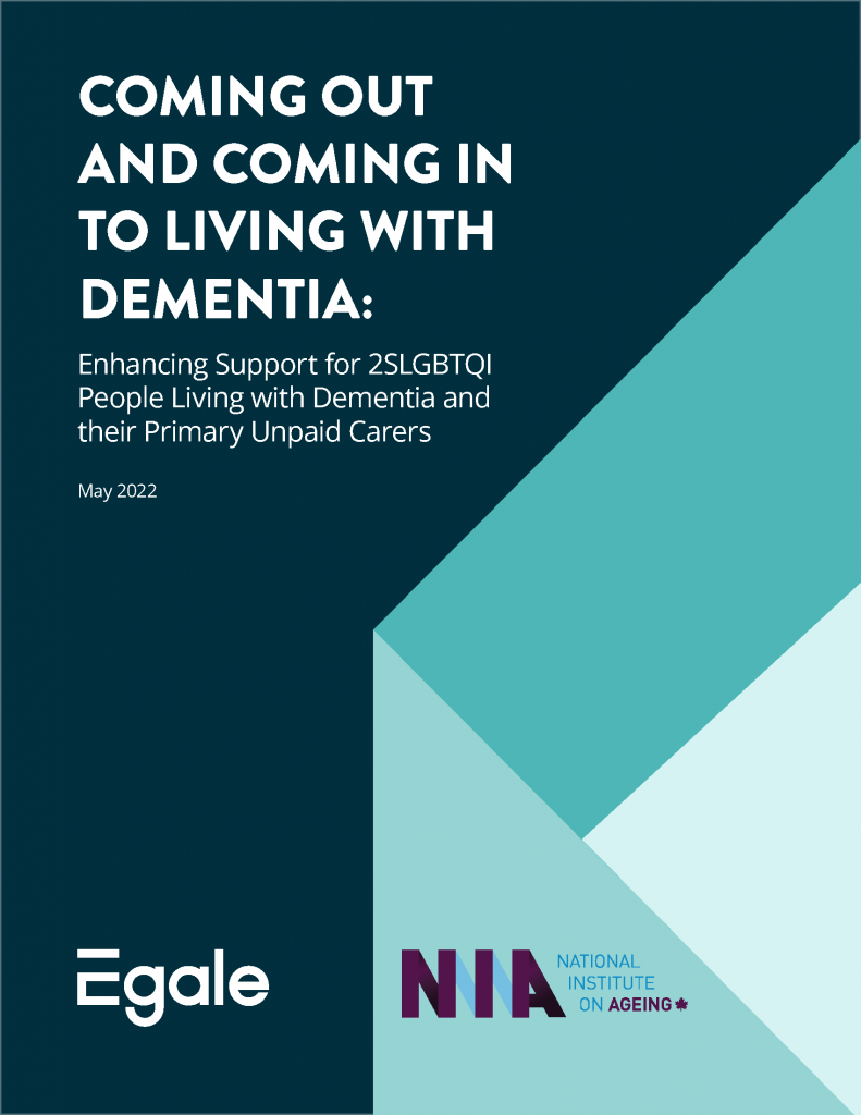 COMING OUT AND COMING IN TO LIVING WITH DEMENTIA Report Cover