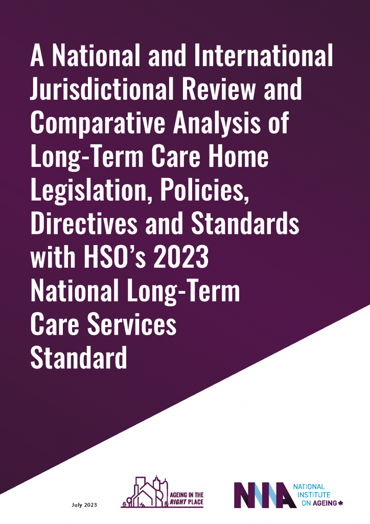 A National and International Jurisdictional Review and Comparative Analysis of Long-Term Care Report Cover