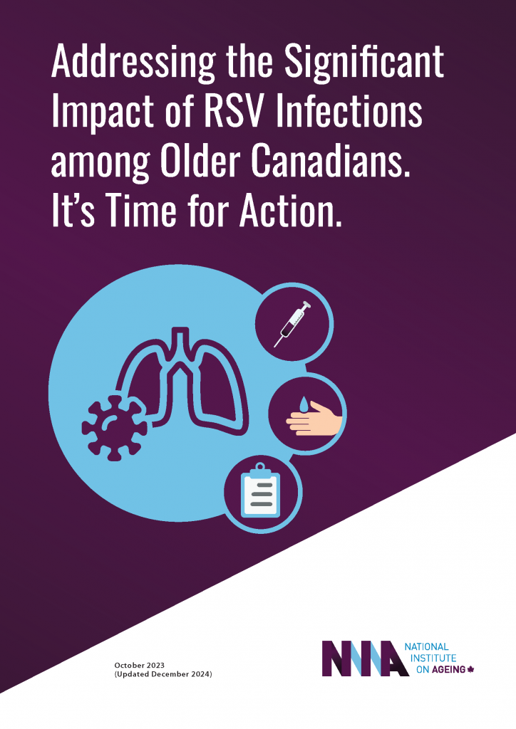 Addressing the Significant Impact of RSV Infections among Older Canadians report cover